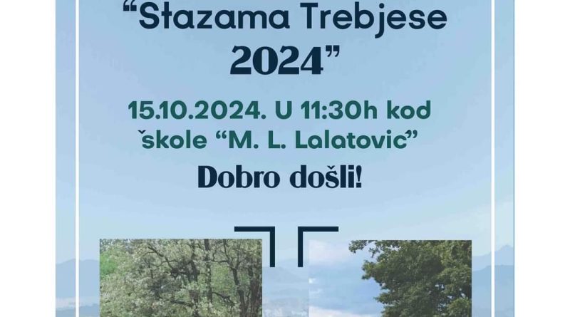 Manifestacija "Stazama Trebjese